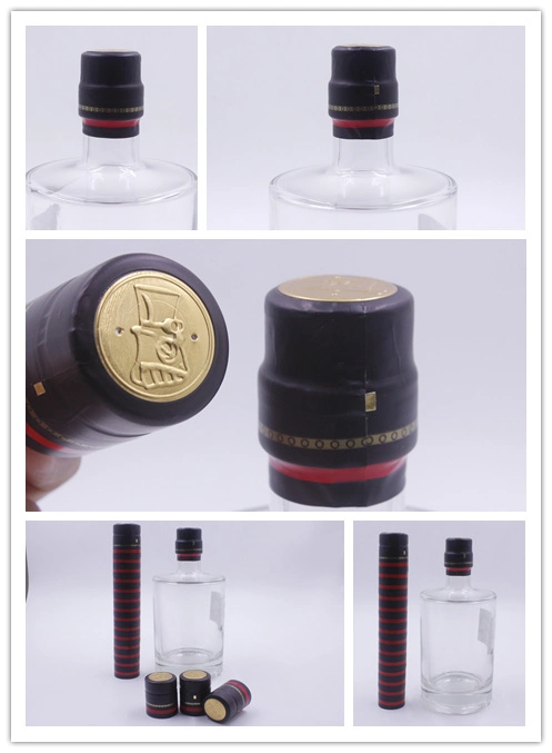 Custom Logo Metal Aluminum Foil Tin Heat Shrink Polylaminate Capsule for Wine Bottle