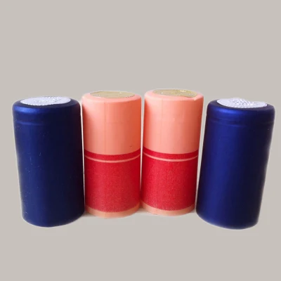 Personnalisation des capsules rétractables en PVC pour l'emballage des boissons